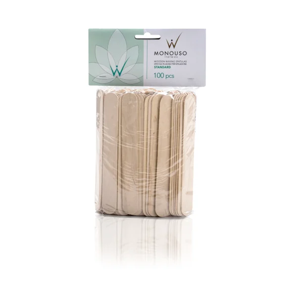 Wooden Waxing Spatulas 5.5"