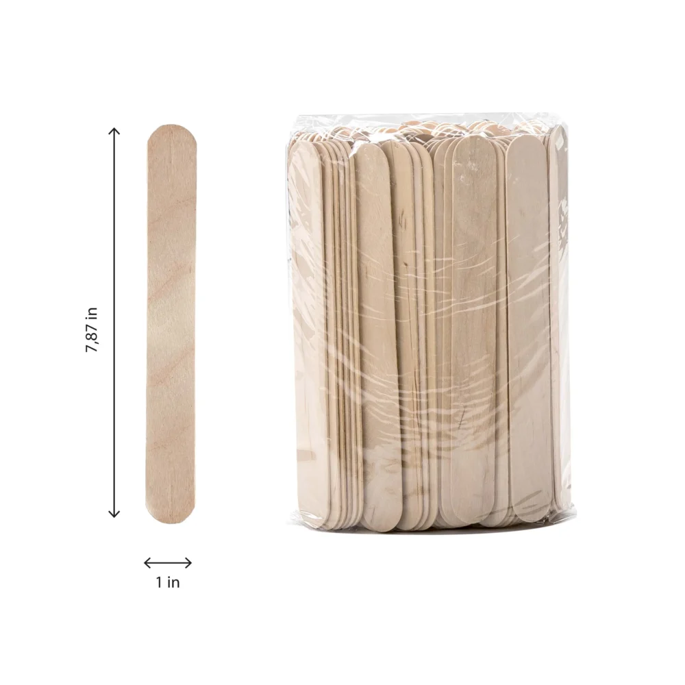 Wooden Waxing Spatulas 7.87"