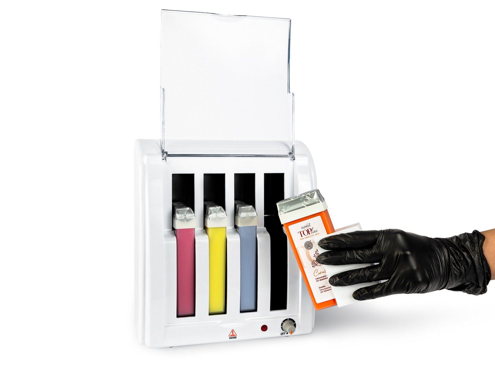 Professional Quadruple Roll-on Warmer - Image 3