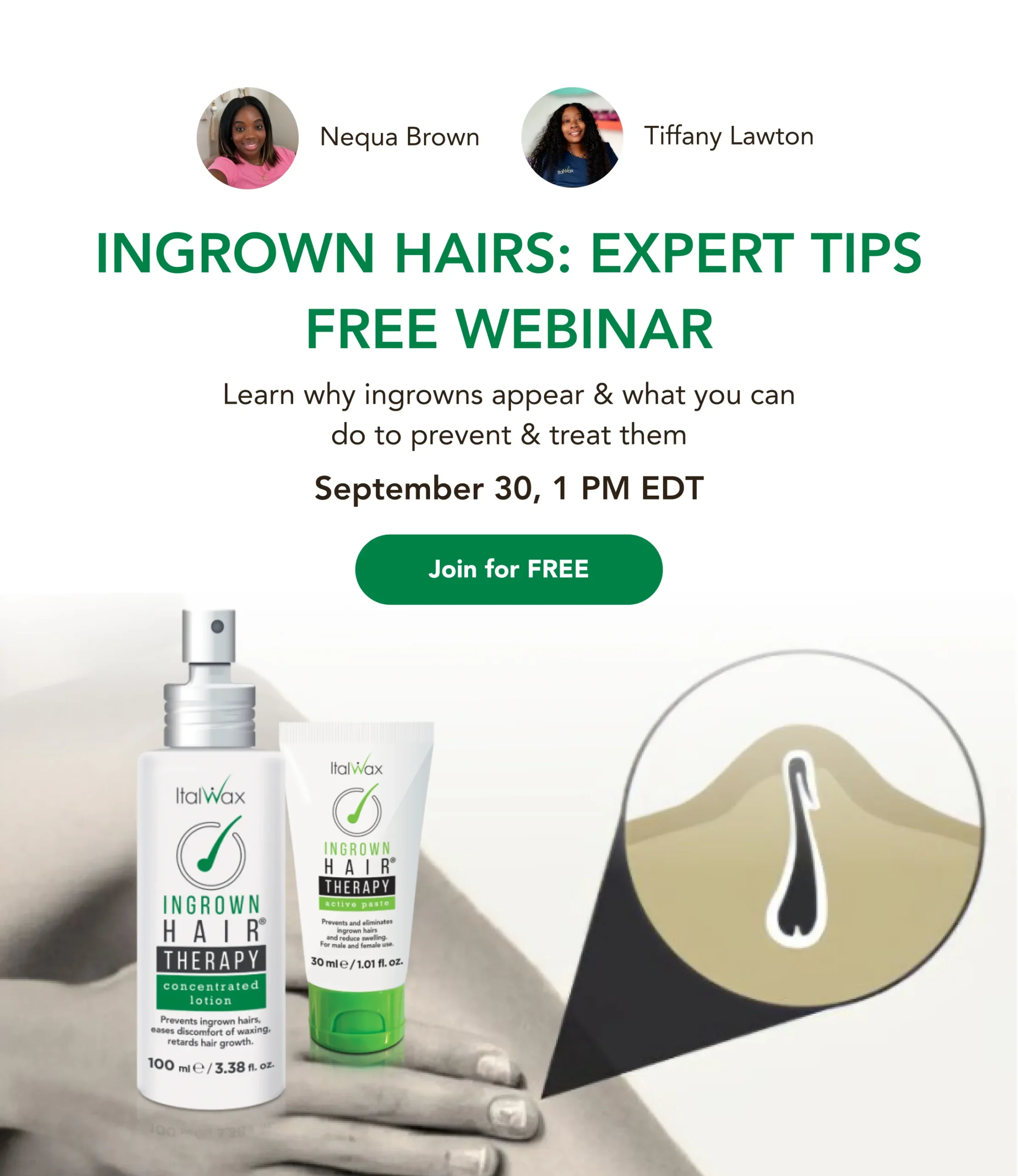 Ingrown hair